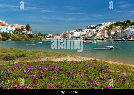 Portugal, the Algarve, Ferragudo fishing village Stock Photo