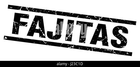 square grunge black fajitas stamp Stock Vector Image & Art - Alamy