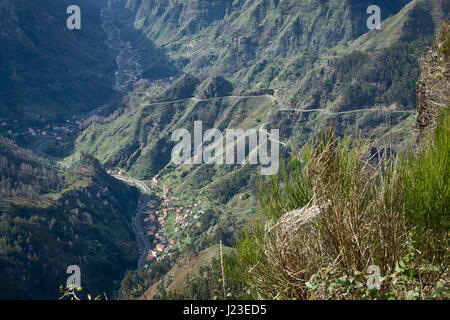 Mountains in Madeira, Portugal Stock Photo