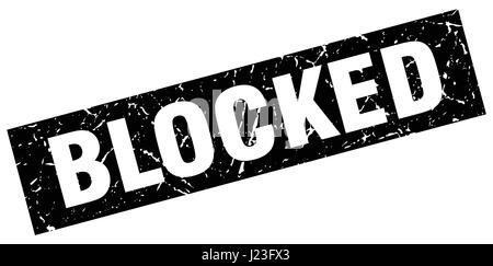 square grunge black blocked stamp Stock Vector Image & Art - Alamy