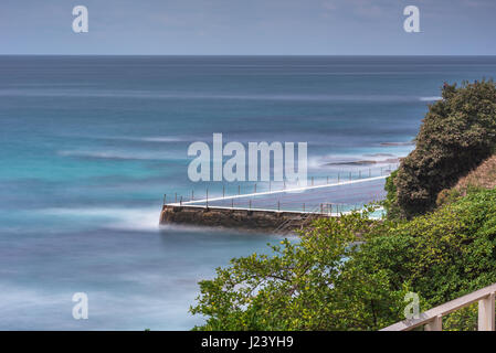 Bondi Beach baths, Bondi, Sydney, New South Wales, Australia Stock Photo