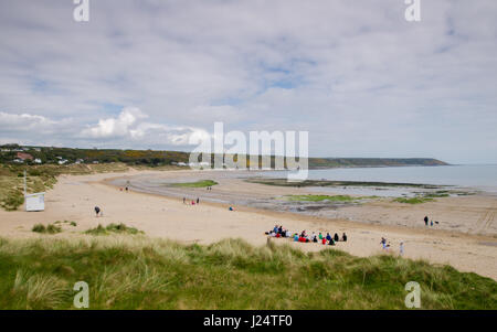 The Gower Landscapes Stock Photo