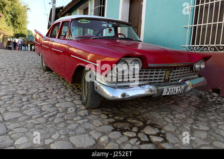 Old Car in Trinidad Stock Photo