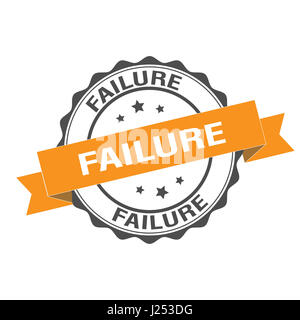 Failure stamp illustration Stock Photo