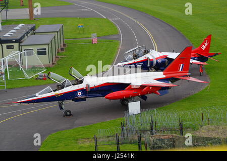 SEPECAT Jaguar T 2A  ZB615, at RAF Cosford, Stock Photo