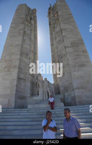 Canadian National Vimy Memorial, Vimy, France Stock Photo