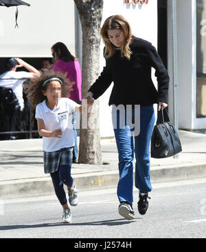 Ellen Pompeo grabs lunch with her daughter Stella Luna Pompeo Ivery