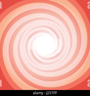 Colorful Red swirling cyclone background with space for text in center for abstract design concept Stock Vector
