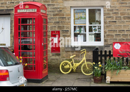 British Telephone Box Stock Photo
