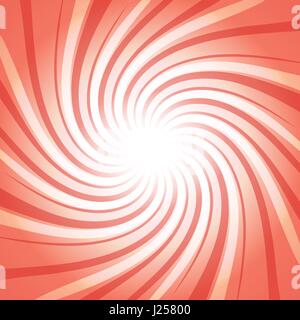 Twisted Red star burst abstract design background concept Stock Vector
