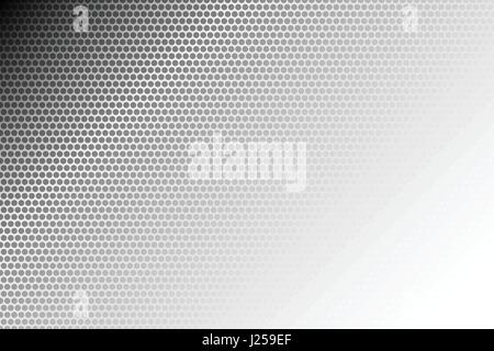 Grey dots creative design abstract background Stock Vector