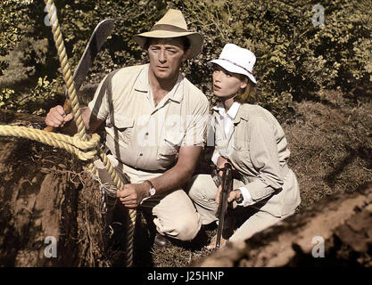 Bring sie lebend heim aka. Rampage, USA 1963 Regie: Phil Karlson Darsteller: Robert Mitchum, Elsa Martinelli, Jack Hawkins Stock Photo