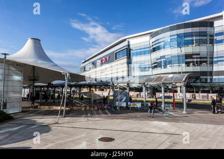 Shopping center Chodov, Suburb, Prague, Czech Republic, Europe Stock Photo