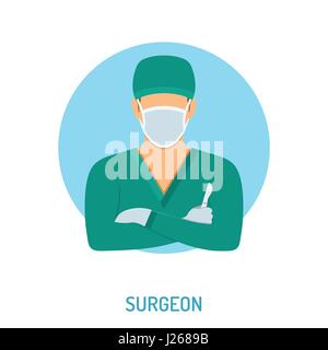 doctor surgeon concept Stock Vector