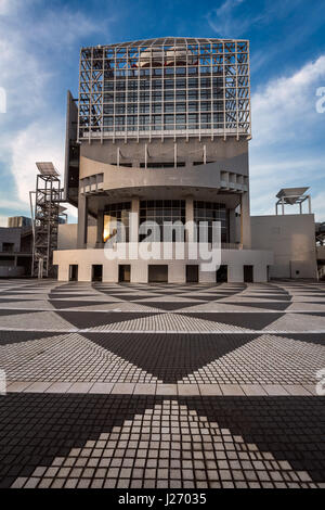 Harumi Port Architecture on a Sunny Day, Tokyo, Japan Stock Photo