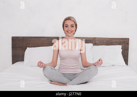 Young Woman Practice Yoga Concept  Stock Photo