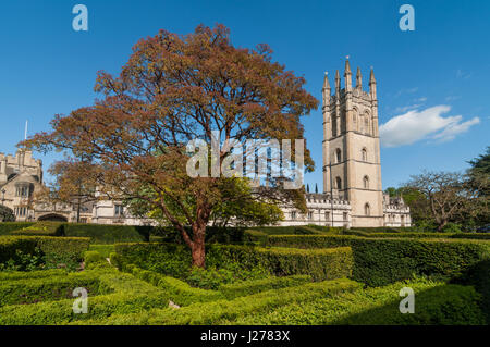 Jewish medieval cemetery under the garden by the Magdalen College and Botanic Garden, Oxford, United Kingdom Stock Photo