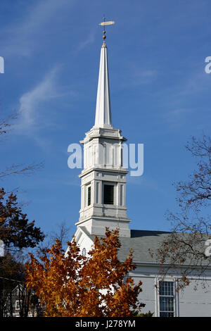 The church and weather vane in the rural town of Santa Clara in ...