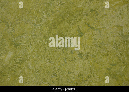 Green marbled linoleum covered floor as Background or Texture Stock Photo