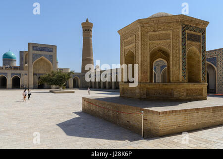 Uzbekistan, Bukhara Province, Bukhara, Poi Kalon Stock Photo