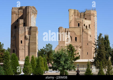 Uzbekistan, Qashqadaryo province, Shahrisabz, Sharisabz is the birthplace of Timur Lenk. UNESCO World Cultural Heritage Stock Photo