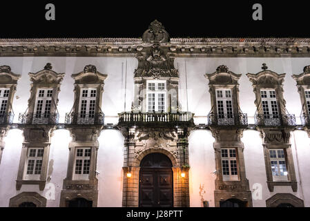 Episcopal Palace (former residence of the bishops) building next to Cathedral in Porto city, Portugal Stock Photo