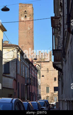 Mantua, Italy, Torre della Gabbia, Cage Tower Stock Photo