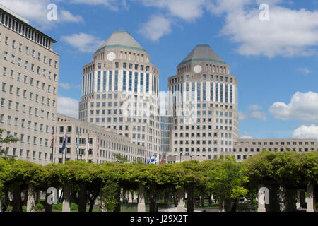 Photo of Proctor and Gamble Headquarters located in Cincinnati, Ohio. Stock Photo