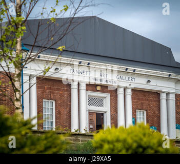 Pannett Art Gallery and Whitby Museum in Pannett Gardens, Whitby, UK. Stock Photo