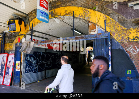 Brixton station Stock Photo