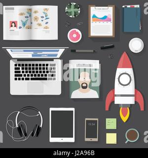 Lifestyle people gadget equipment vector illustration Stock Vector
