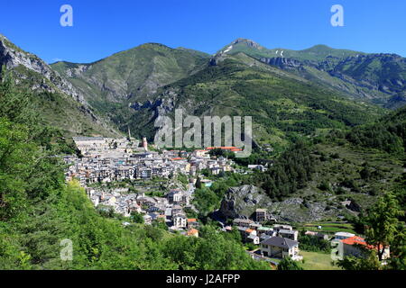 Tende, Alpes Maritimes, Roya valley, France Stock Photo