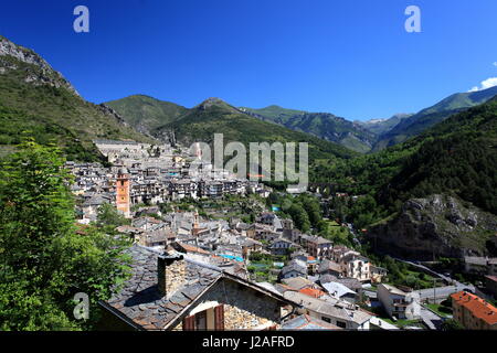 Tende, Alpes Maritimes, Roya valley, France Stock Photo