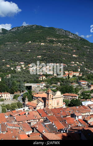 Breil sur Roya, Alpes-Maritimes, 06, Vallee de la Roya, Parc national du Mercantour, PACA, France Stock Photo