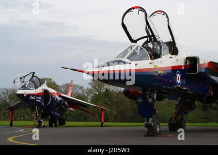 SEPECAT Jaguar T 2A,  ZB615, at RAF Cosford, Stock Photo