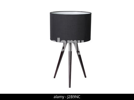 Small table Lamp isolated on white background Stock Photo
