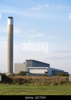 Fawley Power Station, Southampton, Hampshire, England, UK, film location for Star Wars, Red Cup Stock Photo