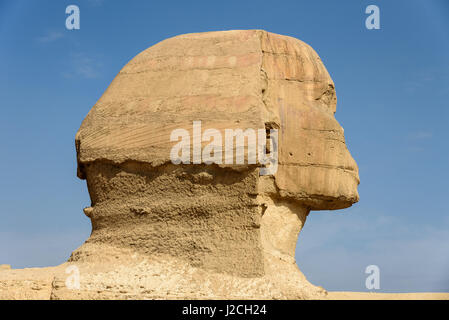 Egypt, Giza Gouvernement, Giza, The Pyramids of Giza are UNESCO World Heritage sites Stock Photo