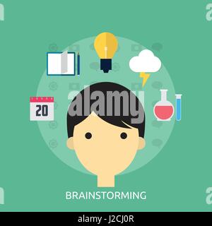 Great flat illustration concept icon and use for design, development, analysis, creative idea, event and much more. Stock Vector