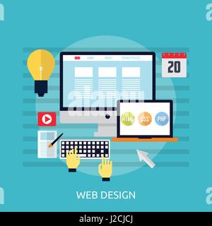 Great flat illustration concept icon and use for design, development, analysis, creative idea, event and much more. Stock Vector