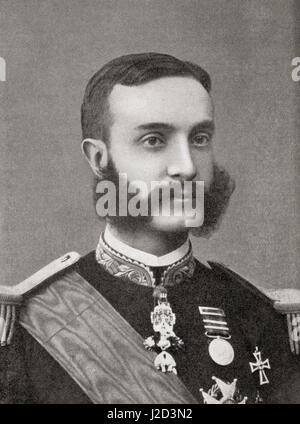 Alfonso XII, 1857 –  1885. King of Spain. From Hutchinson's History of the Nations, published 1915. Stock Photo