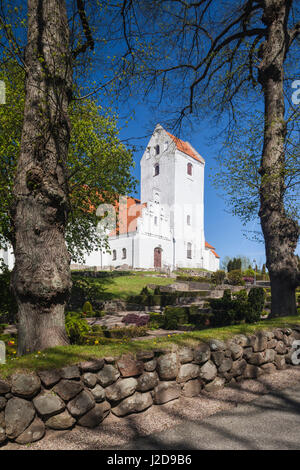 Denmark, Langeland, Humble, Humble Village church Stock Photo
