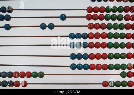 Germany, Nordrhein-Westfalen, Bonn, Arithmeum, museum of technology, science and art, interior, abacus Stock Photo