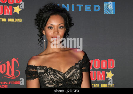 Los Angeles, CA, USA. 26th Apr, 2017. LOS ANGELES - APR 26: Mishael Morgan at the NATAS Daytime Emmy Nominees Reception at the Hollywood Museum on April 26, 2017 in Los Angeles, CA Credit: Kathy Hutchins/via ZUMA Wire/ZUMA Wire/Alamy Live News Stock Photo