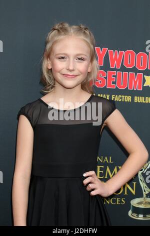 Alyvia Alyn Lind at arrivals for Annual Daytime Emmy Awards Nominee