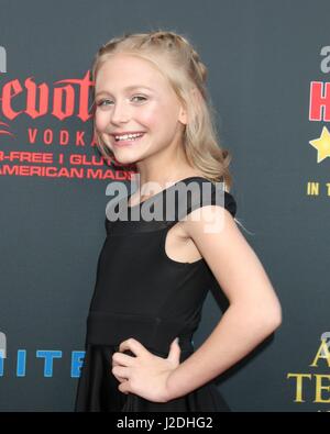 Alyvia Alyn Lind at arrivals for Annual Daytime Emmy Awards Nominee