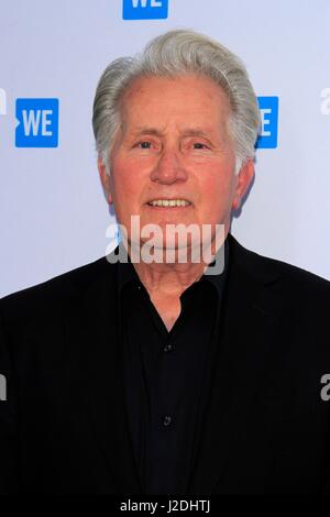Los Angeles, CA, USA. 26th Apr, 2017. Martin Sheen at arrivals for WE Day California Cocktail Reception, Neuhouse in West Hollywood, Los Angeles, CA April 26, 2017. Credit: Priscilla Grant/Everett Collection/Alamy Live News Stock Photo