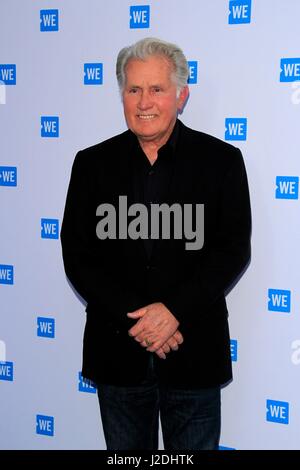 Los Angeles, CA, USA. 26th Apr, 2017. Martin Sheen at arrivals for WE Day California Cocktail Reception, Neuhouse in West Hollywood, Los Angeles, CA April 26, 2017. Credit: Priscilla Grant/Everett Collection/Alamy Live News Stock Photo