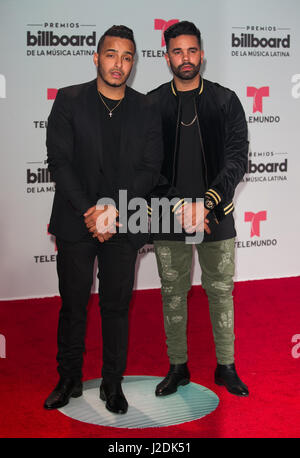 Coral Gables, Florida, USA. 27th April, 2017.  Horas attends the Billboard Latin Music Awards at Watsco Center in Coral Gables, Florida on April 15, 2017. Credit: Aaron Gilbert/MediaPunch/Alamy Live News Stock Photo