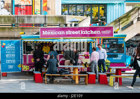 Wahaca's Mexican Street Kitchen on London's South Bank.